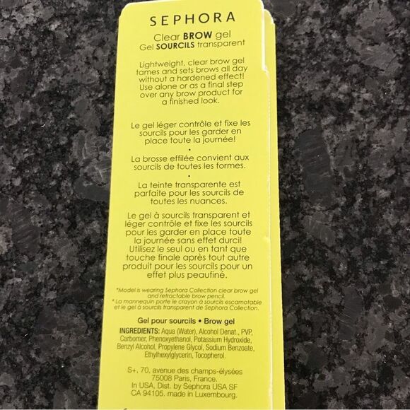 Two (2) Sephora Clear Brow Gel set brows in place all day BNIB - Picture 4 of 4